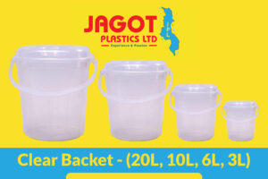 jagot plastics Clear bucket